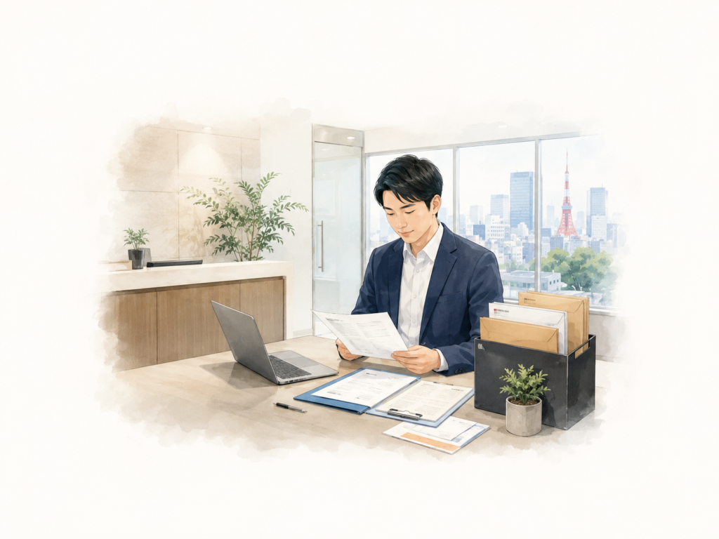 法人登記や郵便受取に使えるバーチャルオフィスのイメージ