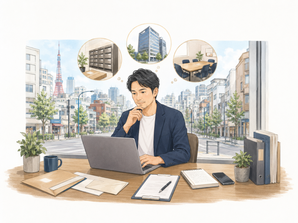 麻布十番・六本木・広尾周辺の都心拠点を活用する企業のイメージ