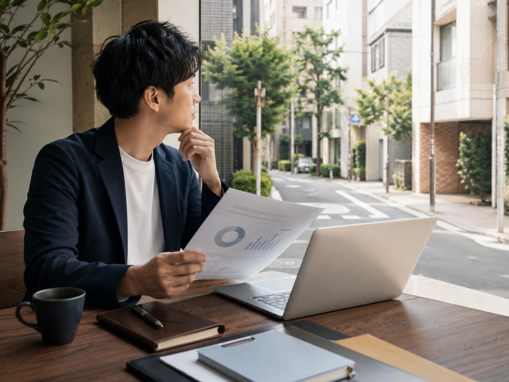 麻布十番周辺で事業拠点として使えるバーチャルオフィスを検討するイメージ